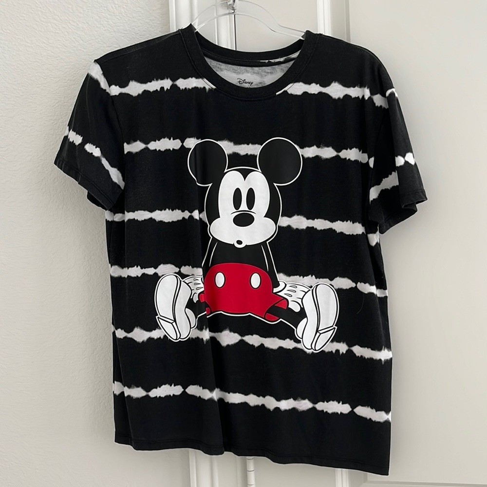 Black and White Mickey T-Shirt